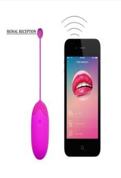 Bluetooth USB Rechargable Wireless App Remote Control Jump Egg Vibrators Silicone Vibrating Egg Vibrator Sex Toys for Woman3448857