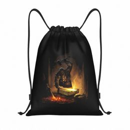 vulcan the Forger motorcycle design Drawstring Bags Gym Bag Hot Lightweight e3jA#