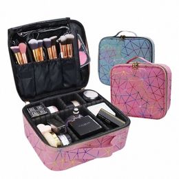 women's Mini Cosmetic Bag High Quality Profial Makeup Organiser Box Storage Brand Make Up Brushes Beauty Manicure Suitcase t4uh#