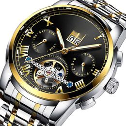 Mens Watch BIDEN Multi Functional Mechanical Men's Watch Fashion Business Foreign Trade Designer Hot Selling Luxury Watch 718