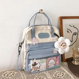 School Bags JK Uniform Crossbody Bag Kawaii Ladies Shoulder Students Aesthetic Knapsacks Large Capacity Fashion Mochilas Travel Backpack