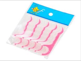 Whole25pcslot Interdental Brush Teeth Stick Tooth Picks Dental Floss SN2861117