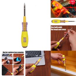 2024 Double-Head Voltage Tester Pen AC Non-Contact Induction Test Pencil Voltmeter Power Detector Electrical Screwdriver Indicator