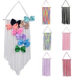 Baby Hair Bow Holder Hanger Girls Hairs Clips Storage Organizer Hairwear Belt Kids Tapestries Hair Accessories Z19883664843