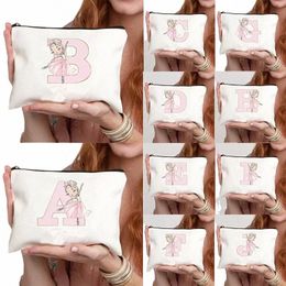 cute Ballet Girls Women's Cosmetic Makeup W Bag Travel Toiletry Bags Travel Organizer School Teacher Mistr Dancer Gift z5zX#