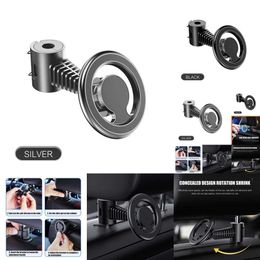2024 2024 Car Rear Seat Magnetic Phone Holder For Iphone 14 13 12 Pro Max Smarphone Universal Ring Magsafe Phone Mount Cellphone Bracket