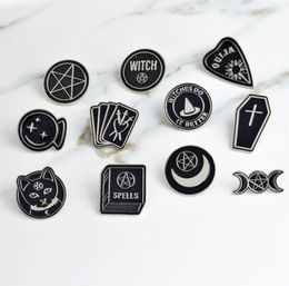 Witches do it better witch ouija spells black moon pin accessory Badges Brooches Lapel Enamel pin Backpack Bag7042624