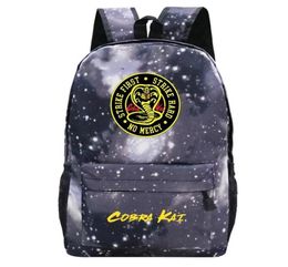 Backpack Cobra Kai School Teen Boys Girls Bags Backpacks Student039s Travel Fashion Kids Back Pack Nylon Schoolbag8921778