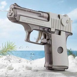 Gun Toys Manual Desert Eagle Water Gun for Boys Girl Summer Beach Toy Gun Pistol Outdoor Games Dropshipping 240416
