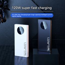 Xiaomi 120w Carregamento super rápido 10000mAh Fino e leve Acessórios para celular do banco de celular Acessórios para bateria externa Frete grátis