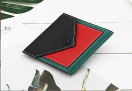 Fashion Selling Classic wallet Women Top Quality Full Leather Luxurys Designer bag Gold and Silver Buckle Coin Purse Card9288572