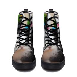 Stivali personalizzati dal designer su misura per uomini scarpe da donna piattaforma casual piattaforma piatta da ginnastica per le scarpe da ginnastica personalizzati personalizzano torte calde gai