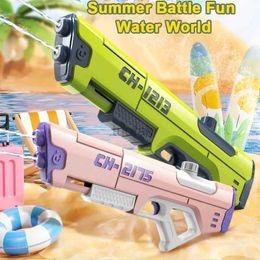 Gun Toys Large Pull-out Water Gun Toy High Pressure Water Childrens Water Spray Kids Toys Gun Outdoor Pull-Out Gun 240416