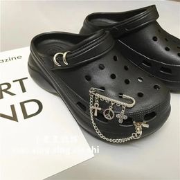 Designer Brand Pin Clogs Accessories Vintage Punk Metal Pin Shoes Charms for Sneaker DIY Luxury Women Shoe Decorations All-match 240407