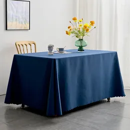 Table Cloth Solid Tablecloth Birthday Party Events Dining Home Decoration Polyester Banquet Wedding Cover