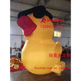 Mascot Costumes Rhubarb Duck Iatable Model Decoration Set Props