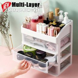 Storage Boxes Box Desk MakeUp Case Brush Holder Organisers Organiser Drawers Plastic Jewellery Container