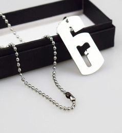 Game Rainbow Six Siege Necklaces for Male Tom Clancy039s Silver Link Chain Necklace Collar Women Men Jewelry1439858