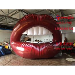 Mascot Costumes Decorative Props for Valentine's Day Party, Lip Model, Beautiful Morning Set, Super Decoration and Customization