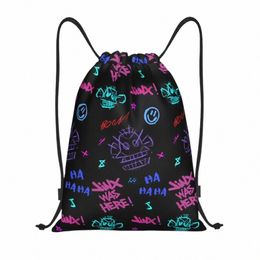 league Battle Game Legends Arcane Drawstring Backpack Sports Gym Bag for Women Men Jinx Mkey Graffiti Shop Sackpack H8xe#