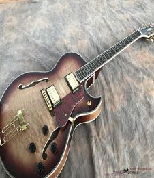 Electric Guitar Semihollow Body Mahogany Golden Hardware can customize Tree of Life Inlay9663567