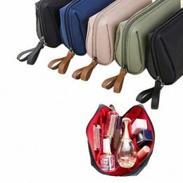 double Zipper Cosmetic Bag For Women 2024 New Hot Travel Makeup Brushes Bag Lipstick Storage Bag Beauty Case Waterproof W Kit k1IG#