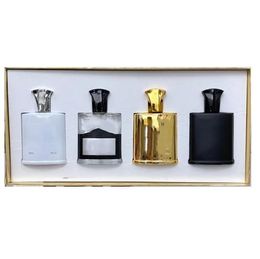 Top Perfume Set 30ml 4pcs Fragrance Eau De Parfum Long Lasting Smell Eau Parfum High Quality EDP Men Woman Cologne Spray Women Intense Fragrance