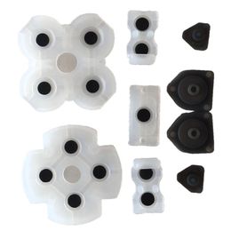 SYYTECH 9 pcs in 1 Set Controller Conductive Silicone Rubber Pads Kit for PS4 Gamepad Joystick Buttons Repair Parts8079982