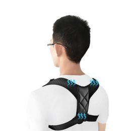 Adjustable Clavicle Posture Corrector Men Women Upper Back Brace Shoulder Lumbar Support Belt Corset Posture Correction Band DHL F5750550