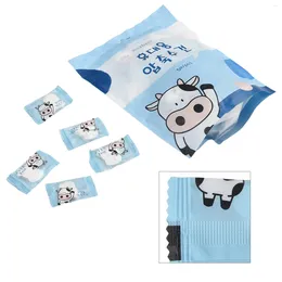 Towel 50PCS Large Compressed Cotton Faces Tablet Hand Tissue Wet Wipe Outdoor Moistened Tissues Candy Towels