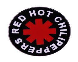 Red pepper Enamel Pin Badge rock band music inspired Brooch01122385