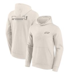 F1 racing sweater long sleeve round neck clothes in autumn and winter Formula One fans clothing size can be customized.
