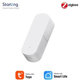 System Tuya Zigbee Smart Vibration Sensor Intelligent Detection Alarm Home Security System Smart Home Smart Life App Control