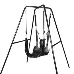 Adult BDSM Games Sexy Bondage Passion Furniture Swing Chair Super Load-Bearing Hammock Sling Bed Pillow Sex Toys For Couples 240408