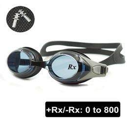 Optical Swim Goggles Rx -Rx Prescription Swimming Glasses Adults Children Different Strength Each Eye with Free Ear Plugs 240416