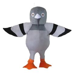 2024 High Quality pigeon Mascot Costume Birthday Party Halloween Outdoor Outfit Suit Mascot for Adult Fun Outfit Suit