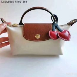 Manufacturers High Quality Design Wholesale French Longxiang Mini Dumpling Bag New Short Handle Handheld Single Shoulder Crossbody Mobile Phone Change Makeup