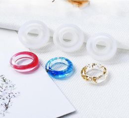 Transparent Silicone Mould Resin Decorative Craft DIY ring mold Type resin molds for jewelry7924238