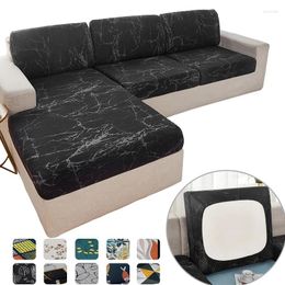 Chair Covers Printed Sofa Cover 3 Seater Stretch Cushion Anti-dust Elastic Removable Individual Slipcover Corner Pets Kids