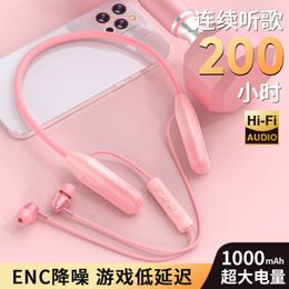 A20 Sports Bluetooth Earphones with Wireless Neck Hanging Ear Noise Reduction, Popular for Men Women at Home and Abroad