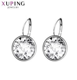 Xuping Jewellery Fashion Crystal Earring with Rhodium Plated for Women Gift A00615428 2201191165237