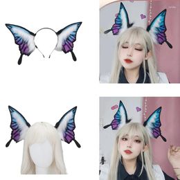 Party Supplies Butterfly Hairhoop Girl Role Play Headband Cosplay Costume Halloween Headpiece