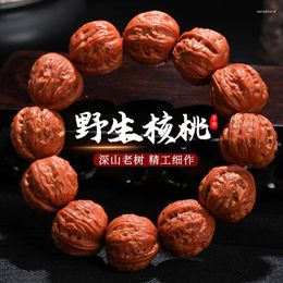 Strand Walnut Tyrant String Pumpkin Pile Phoenix Feather Monkey Head Jingbaleng Original Seed Single Circle Crafts M Bracelet