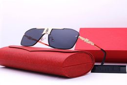 Sunglasses Luxury Brand Designer Goggles Brown Black Classic Fashion Mens Women Sunglasses Eyewear Accessories Quality Packaging W5757904
