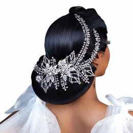 topqueen HP254 Bridal Side Clip Wedding Tiara Bridal Hairpins Handmade Rhineste Women Headwear Alloy Fr Bride Headdr n0vO#