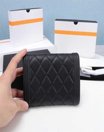 Fashion Selling Classic mini size womens chain wallets Top Quality Sheepskin Luxurys Designer bag Gold and Silver Buckle Coin Purs2148541