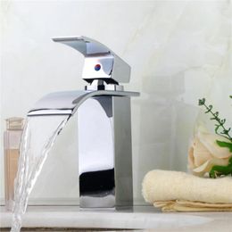 Bathroom Sink Faucets Epak Polished Chrome Faucet Vessel Basin Mixer Tap Single Handle Lavatory Cold Water Taps