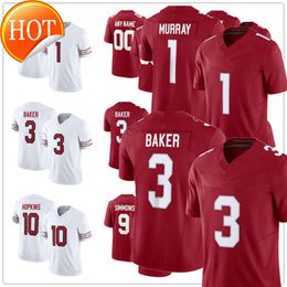 2024 NEW 1 Kyler Murray 99 JJ Watt 40 Pat Tillman 3 Budda Baker 6 James Conner 4 Rondale Moore 9 Joshua Dobbs 2 Marquise Brown 14 Michael Wilson 15 Clayton Tune Football Jer