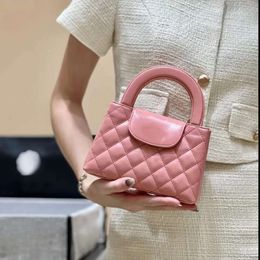 Bag luxury 3a Mirror Quality Mini Shopping Bag Woman Handbag 19cm Calfskin Cross Body bag Fashion Shoulder Bags Chain Bags Designer Bags with Box
