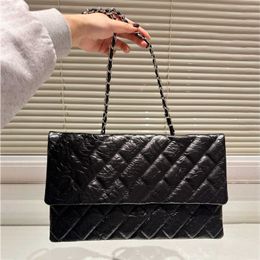 10A Designer bag clutch bag handbag wallet women underarm purse metal letters genuine leather coin purses flap magnetic closure pouch bag 240415